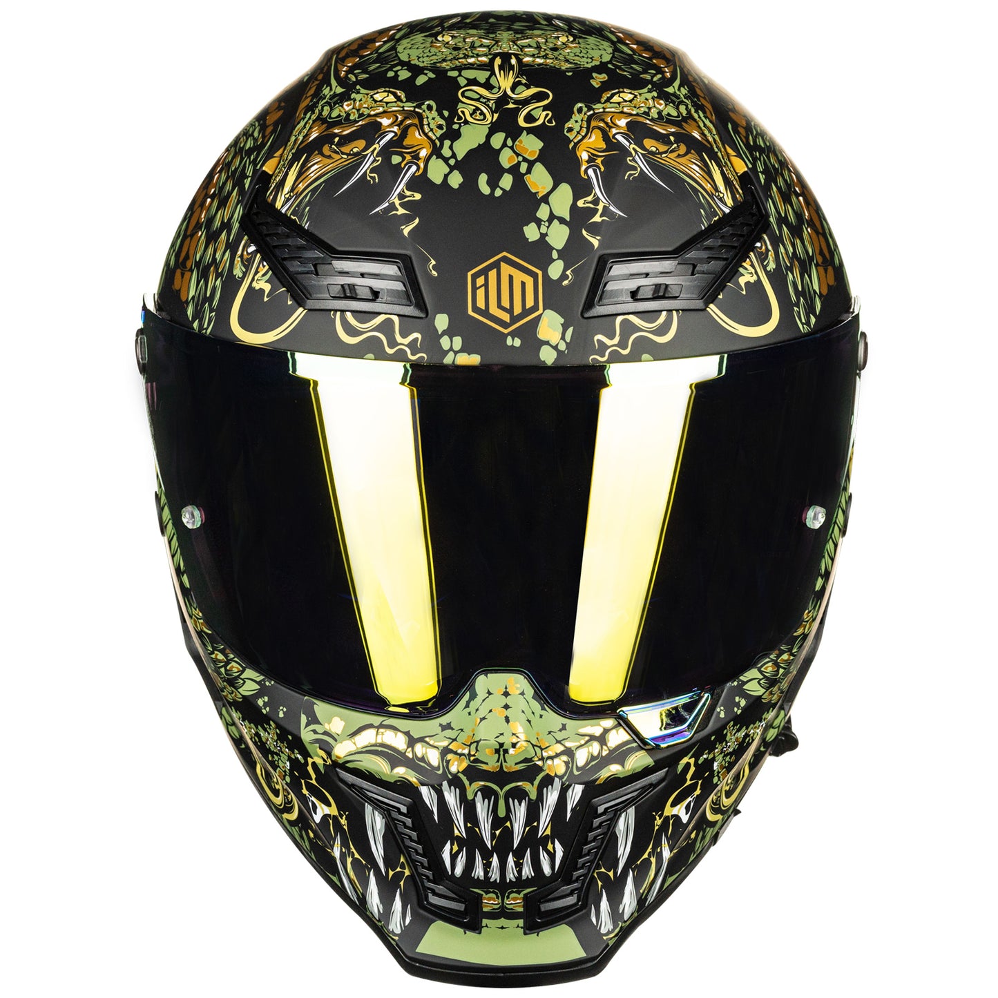 Casco de Moto ILM - MF509 - MYTHOLOGY GOLD