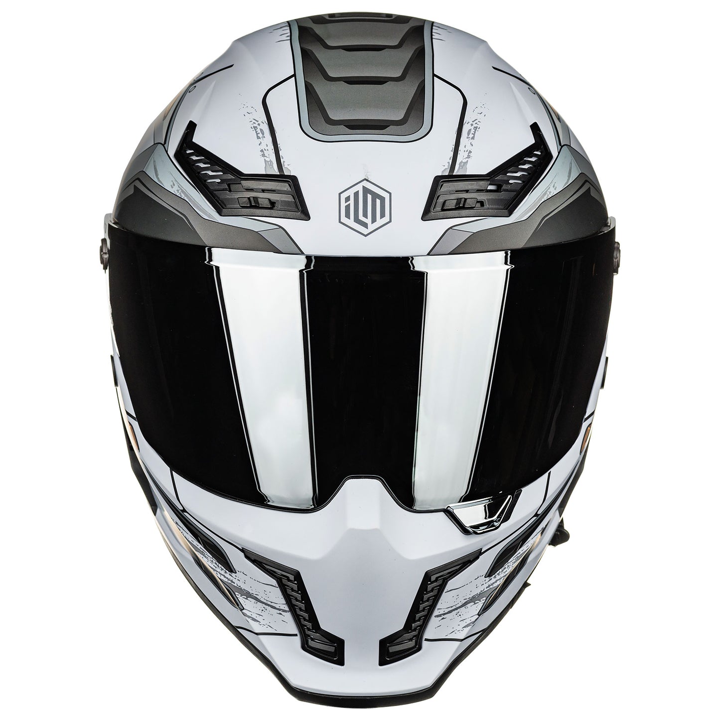 Casco de Moto ILM - MF509 - CYBORG GRAY