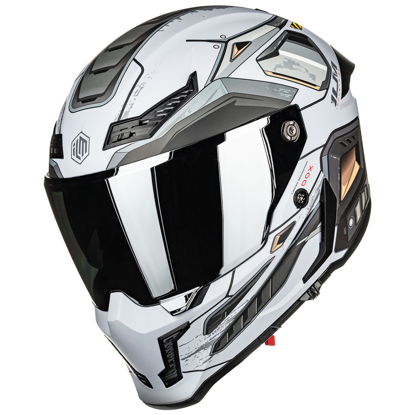 Casco de Moto ILM - MF509 - CYBORG GRAY