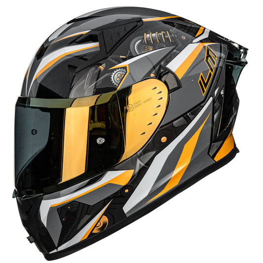 CASCO DE MOTO ILM - Z501 - HYPER GRAY