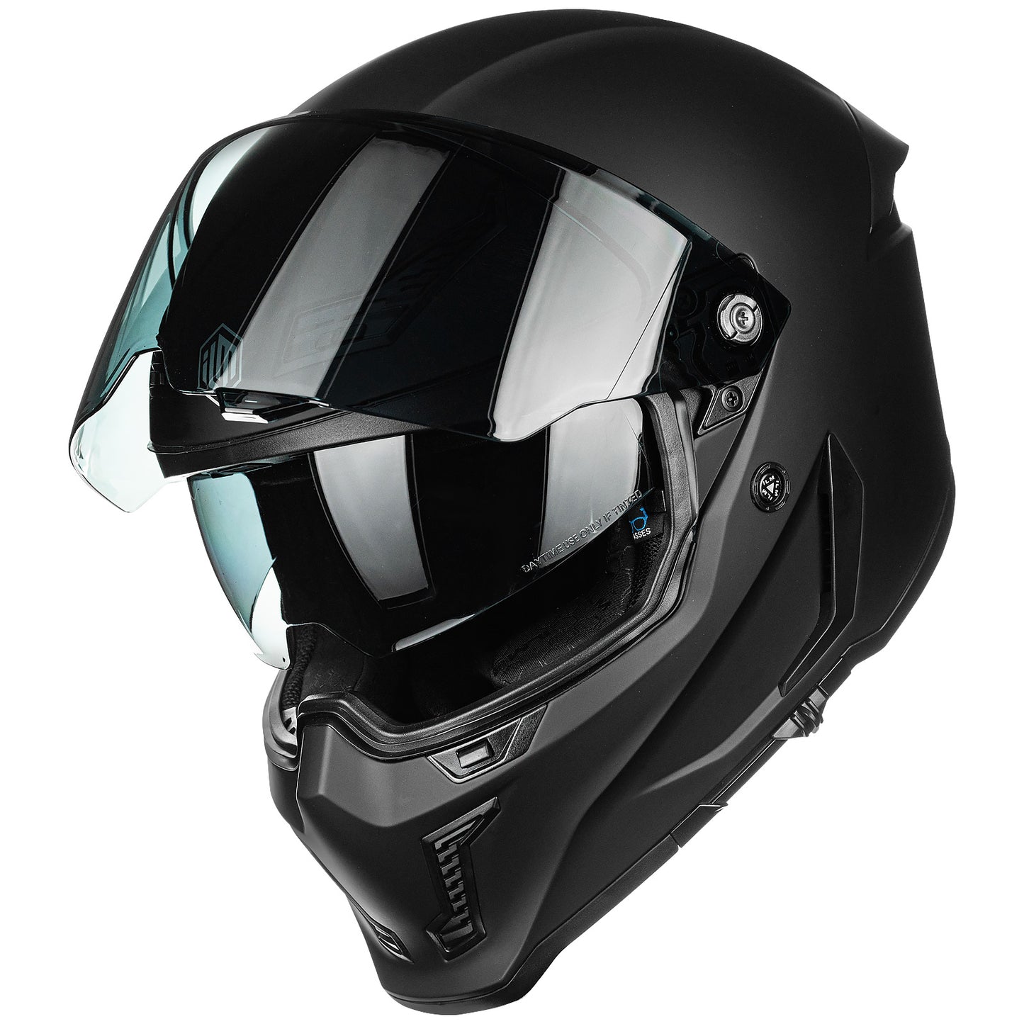 Casco de Moto ILM - MF509 - MATTE BLACK