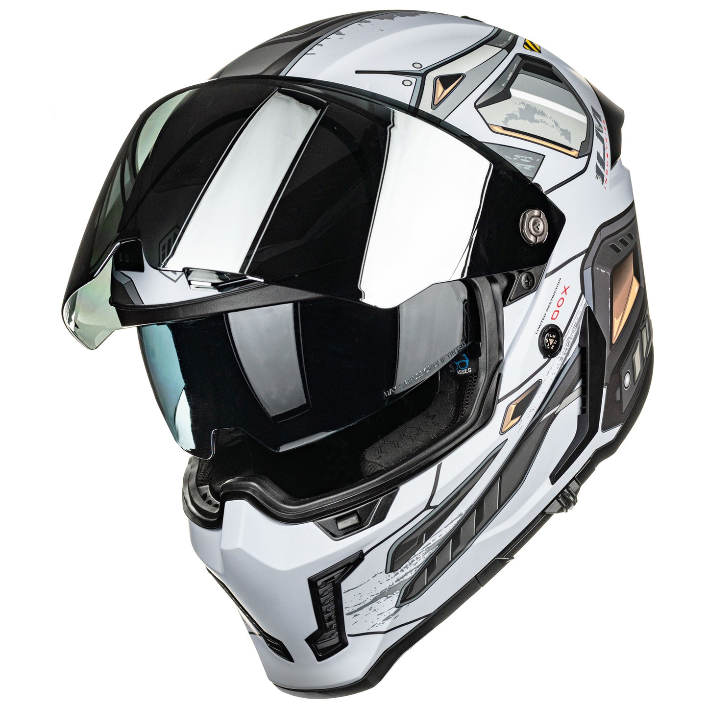 Casco de Moto ILM - MF509 - CYBORG GRAY