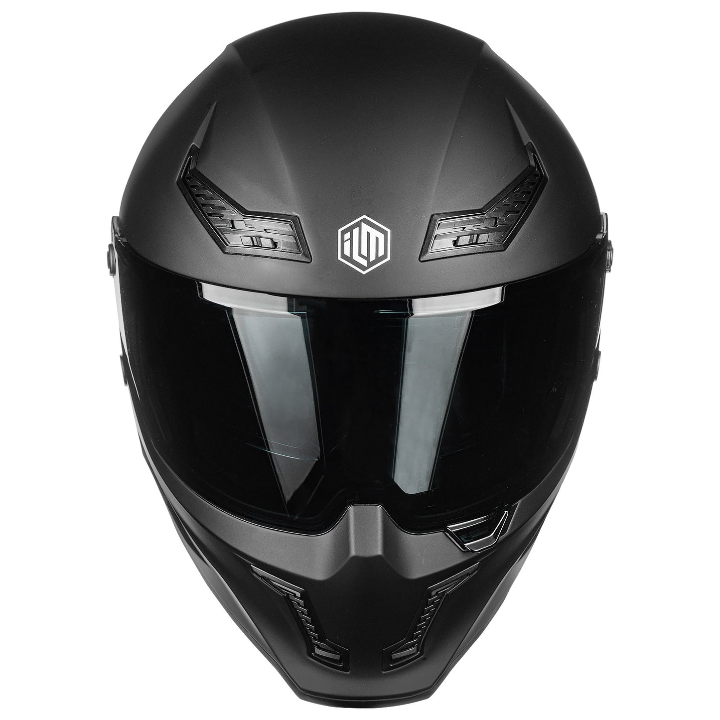 Casco de Moto ILM - MF509 - MATTE BLACK