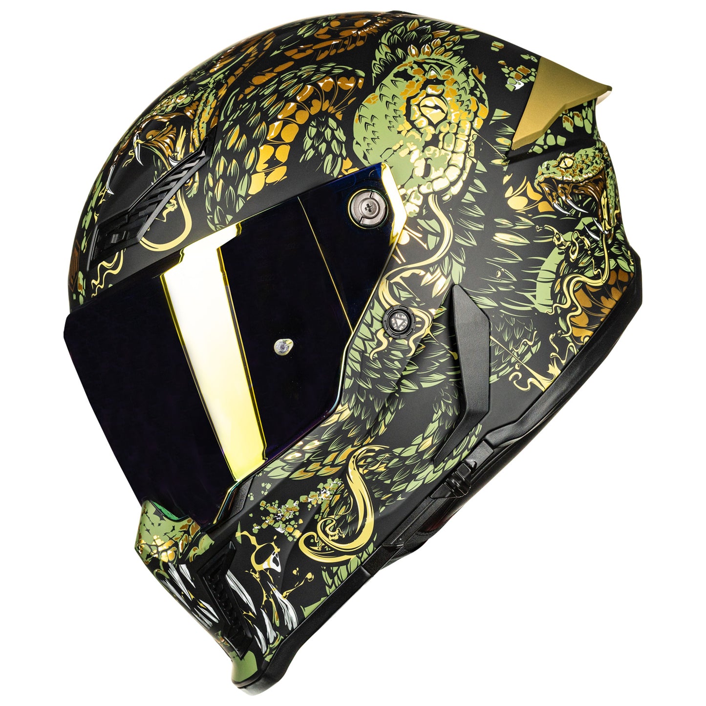 Casco de Moto ILM - MF509 - MYTHOLOGY GOLD