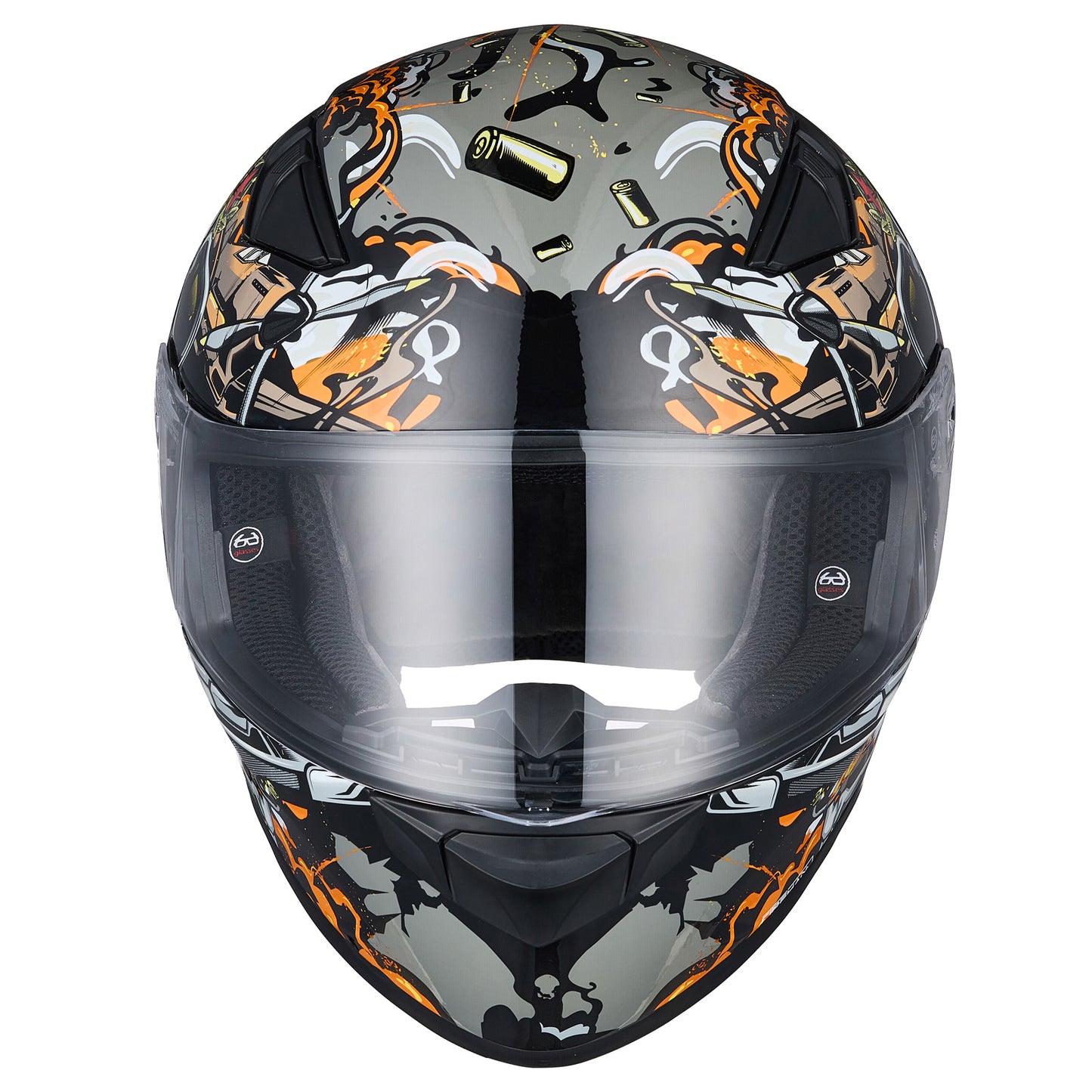 CASCO DE MOTO ILM 129M MIPS - DEADLY ORANGE