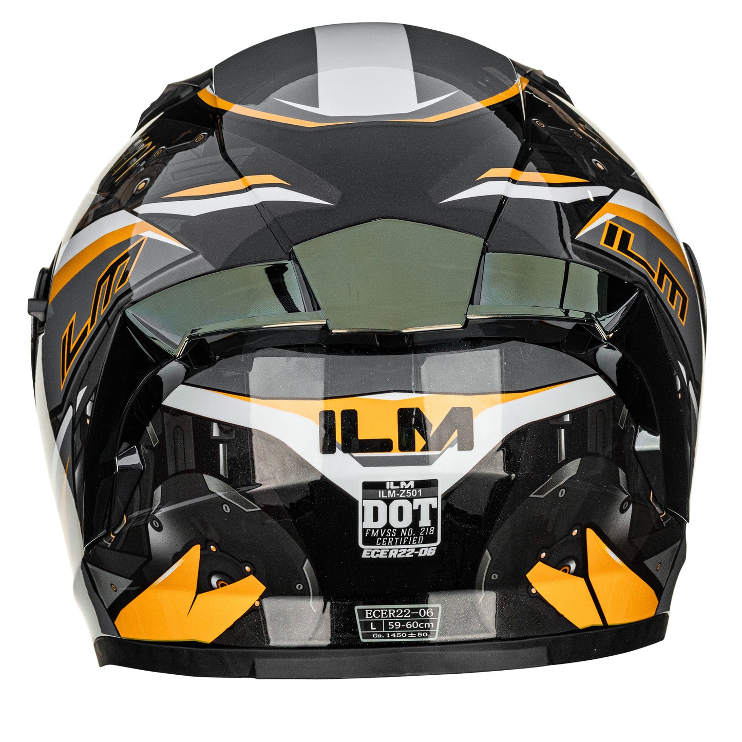 CASCO DE MOTO ILM - Z501 - HYPER GRAY