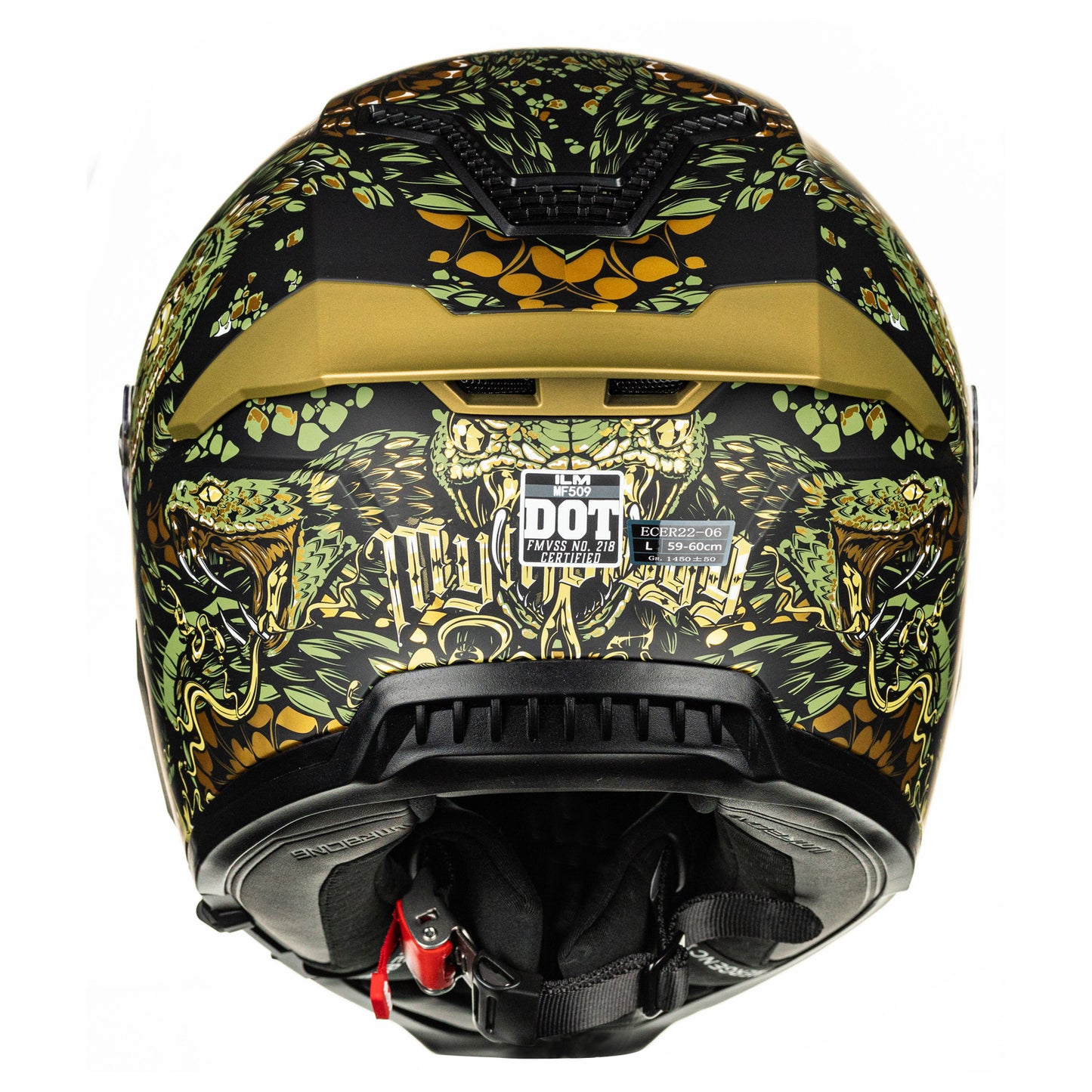 Casco de Moto ILM - MF509 - MYTHOLOGY GOLD