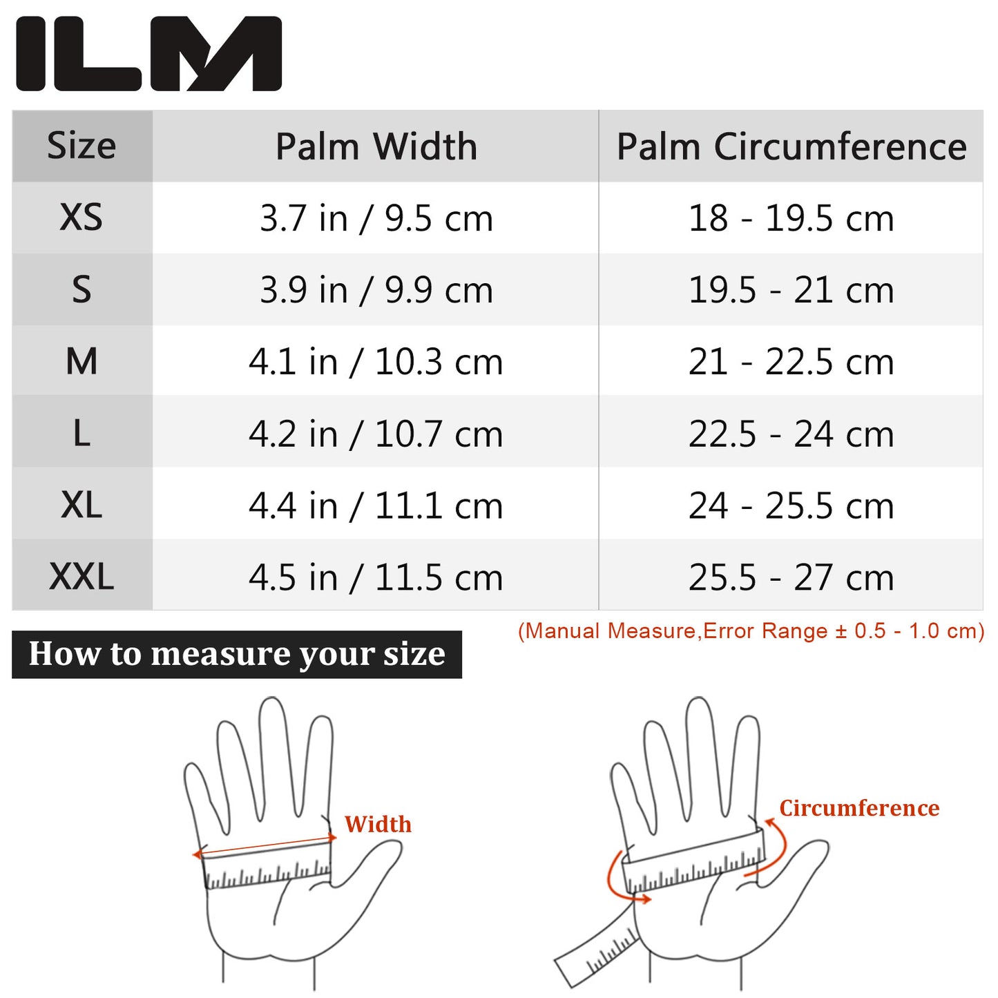 Guantes para motocicleta - ILM - JC38