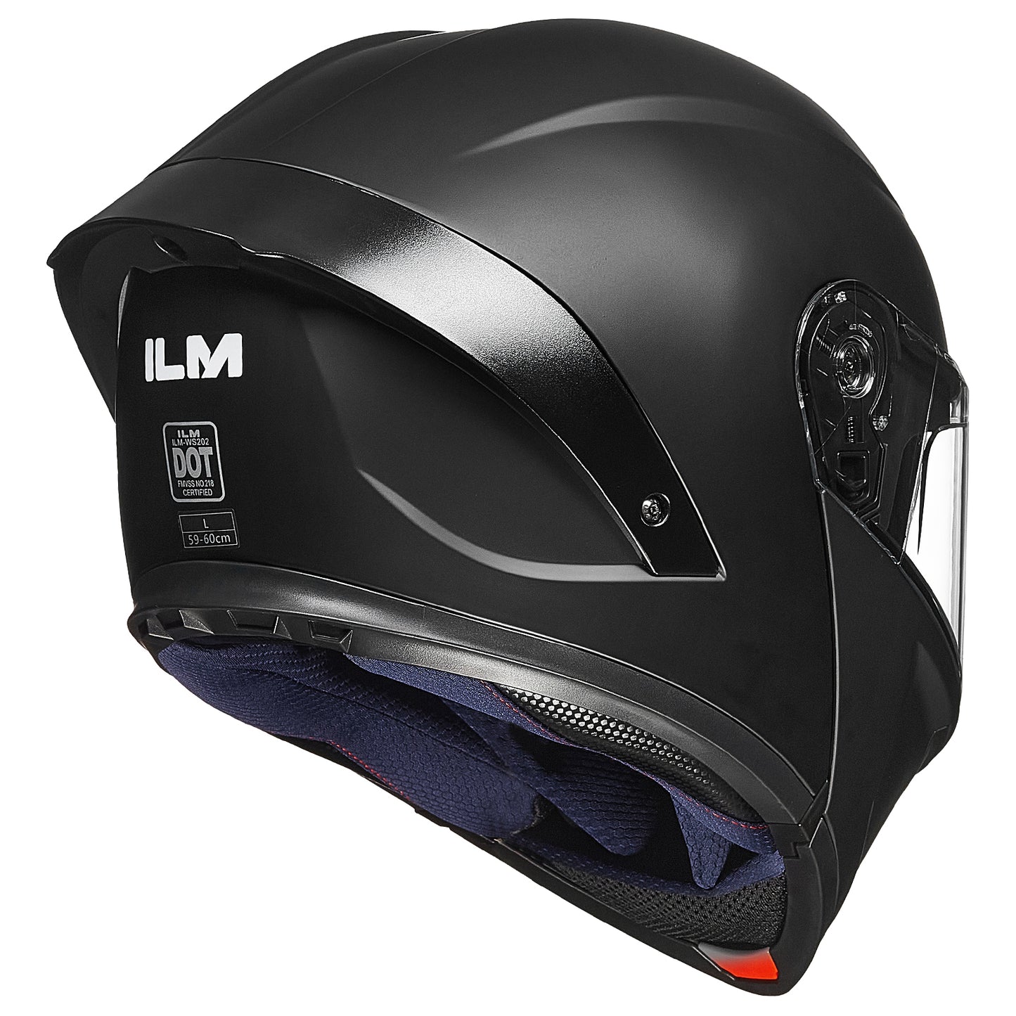 Casco Abatible ILM WS202 - Negro mate