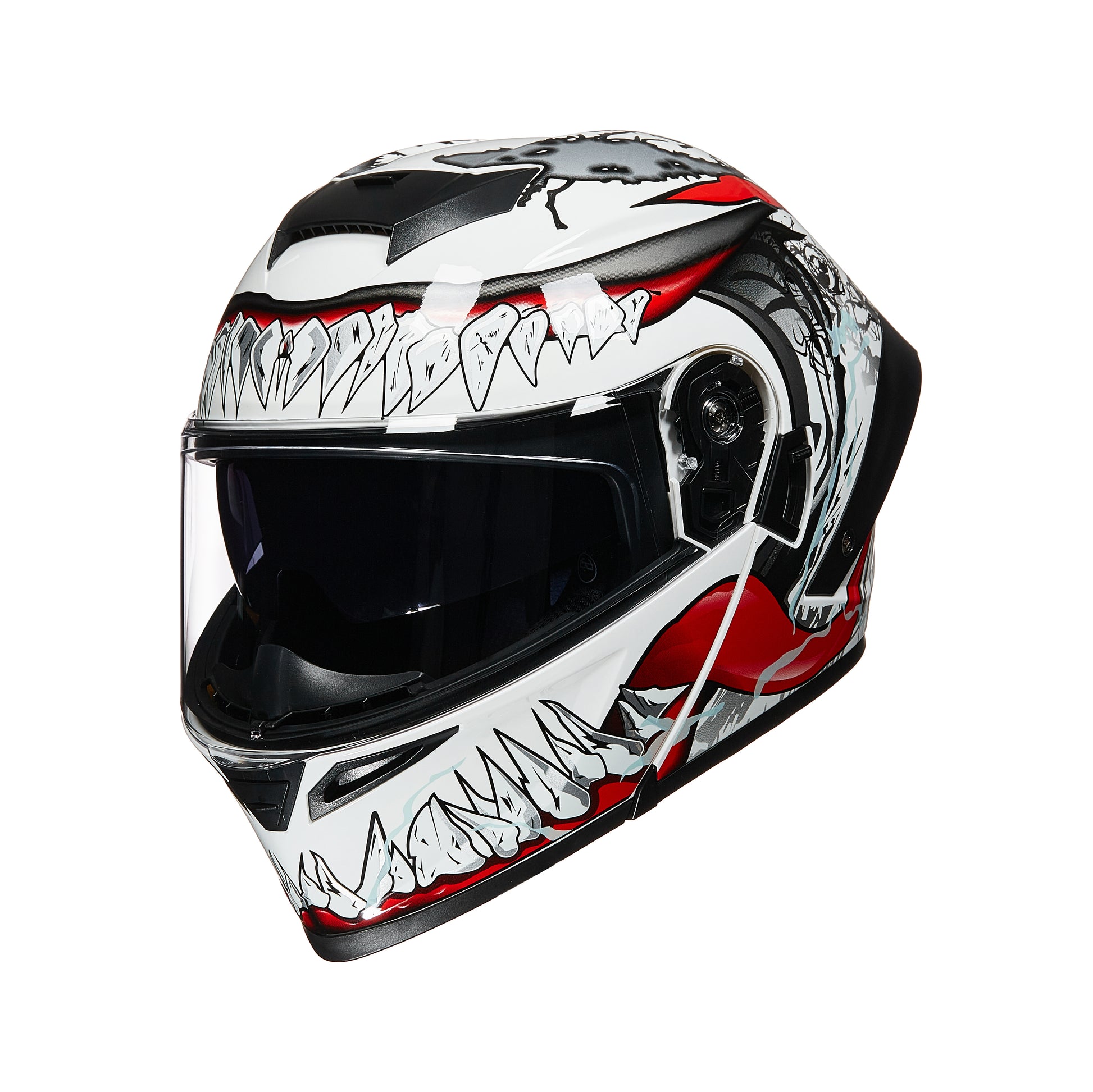  ILM - Casco modular de motocicleta para hombres, de