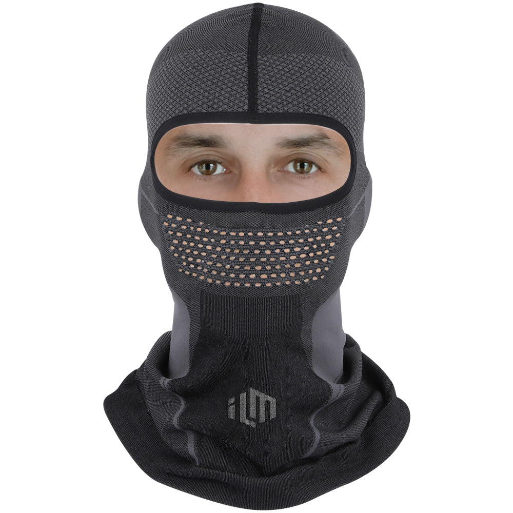 ILM Balaclava para motocicleta, mascarilla transpirable que se ajusta debajo del casco /Talla Adulto y Niño/