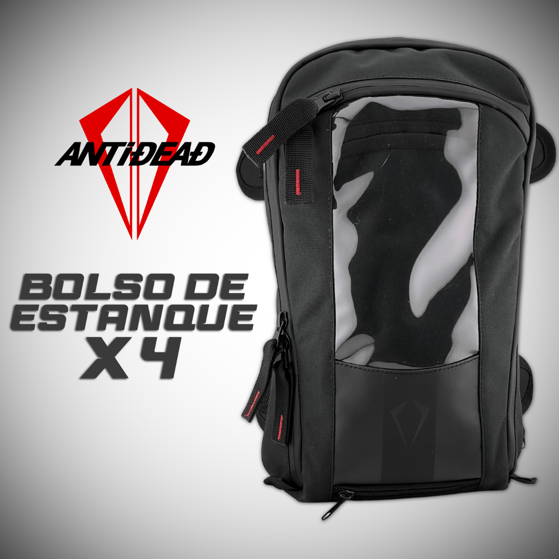 BOLSO DE ESTANQUE PARA MOTO ANTIDEAD X4