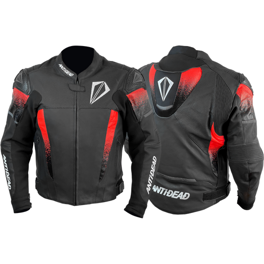 CHAQUETA DE MOTO ANTIDEAD BOOST GP V4/ NEGRO Y ROJO