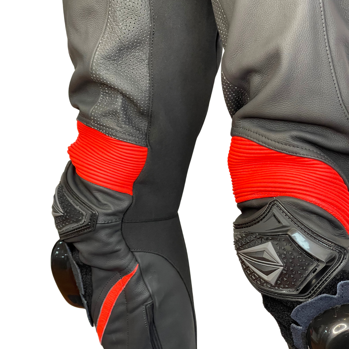 NUEVO PANTALON DE MOTO BOOST V3 HOMBRE / NEGRO Y ROJO