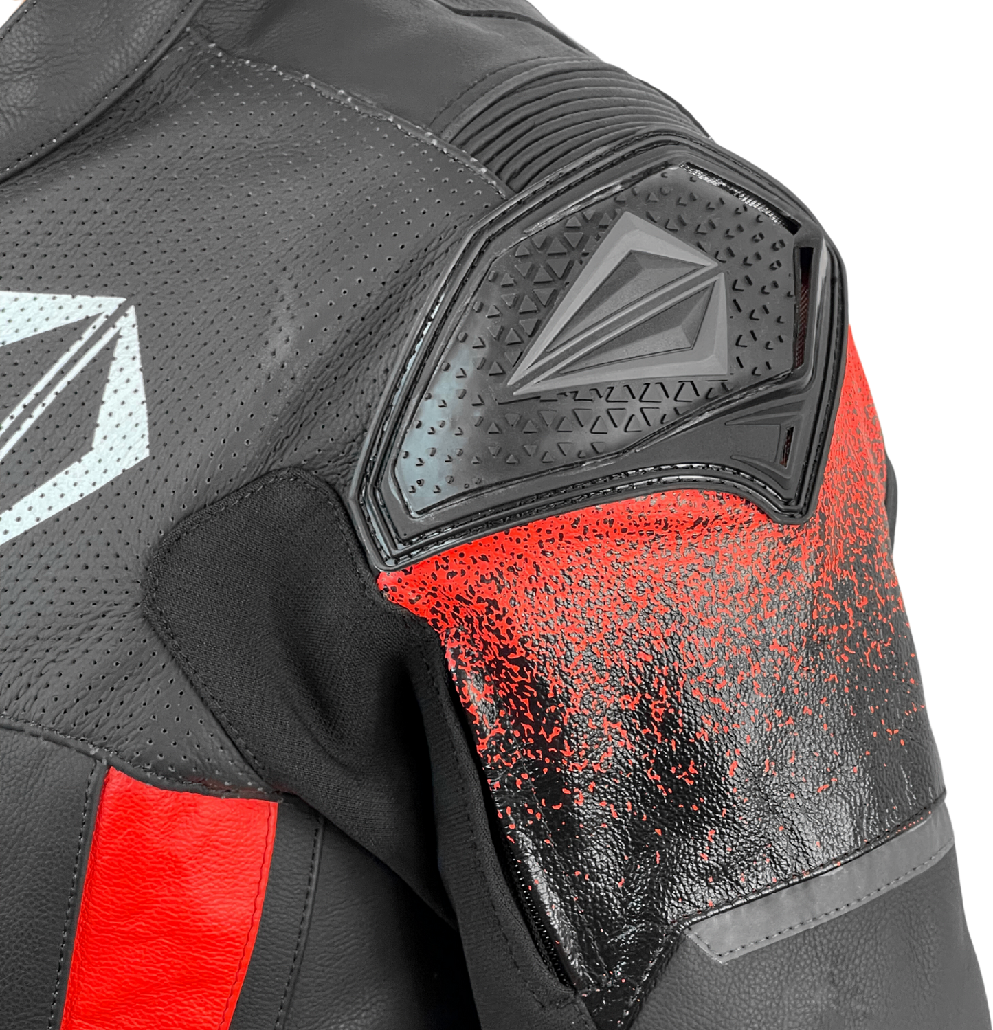 CHAQUETA DE MOTO ANTIDEAD BOOST GP V4/ NEGRO Y ROJO