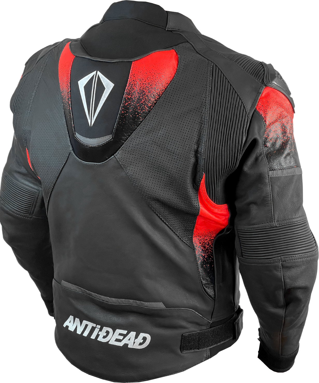 CHAQUETA DE MOTO ANTIDEAD BOOST GP V4/ NEGRO Y ROJO