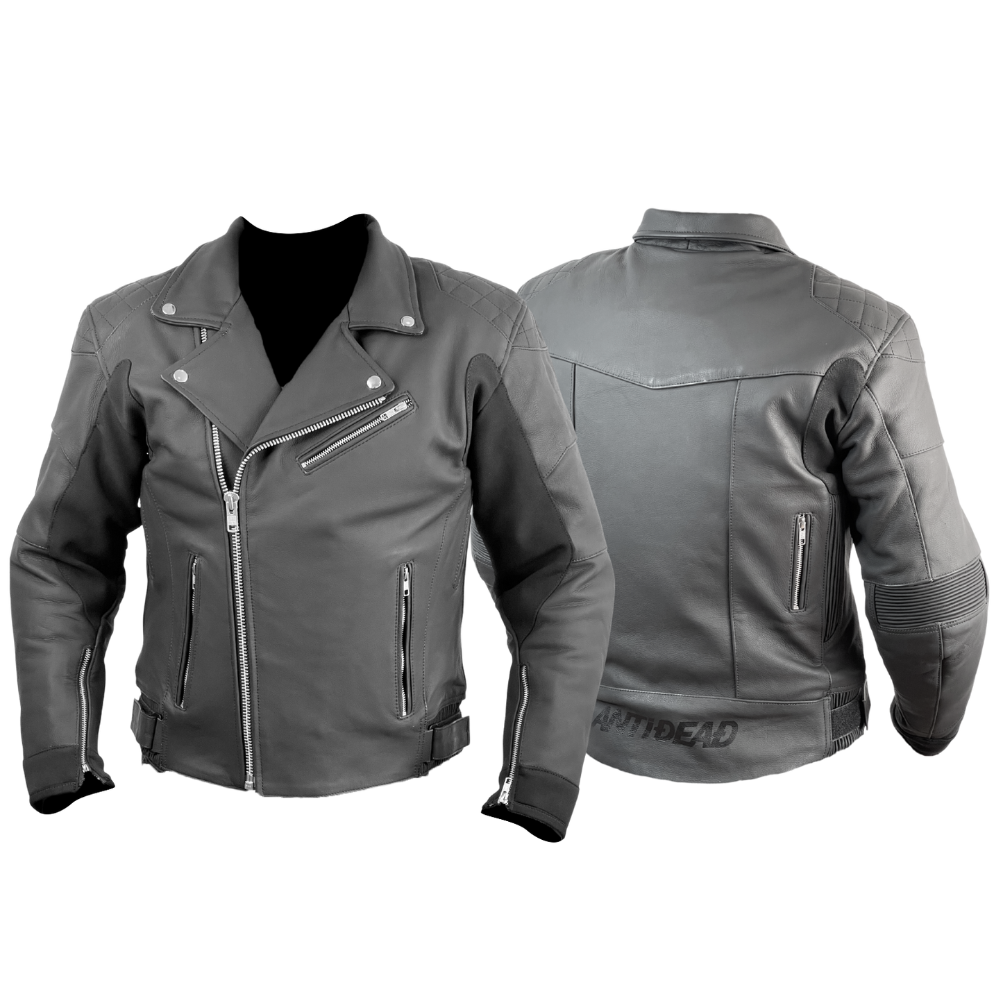 CHAQUETA DE MOTO 1945 ANTIDEAD HOMBRE / NEGRO CLASSIC