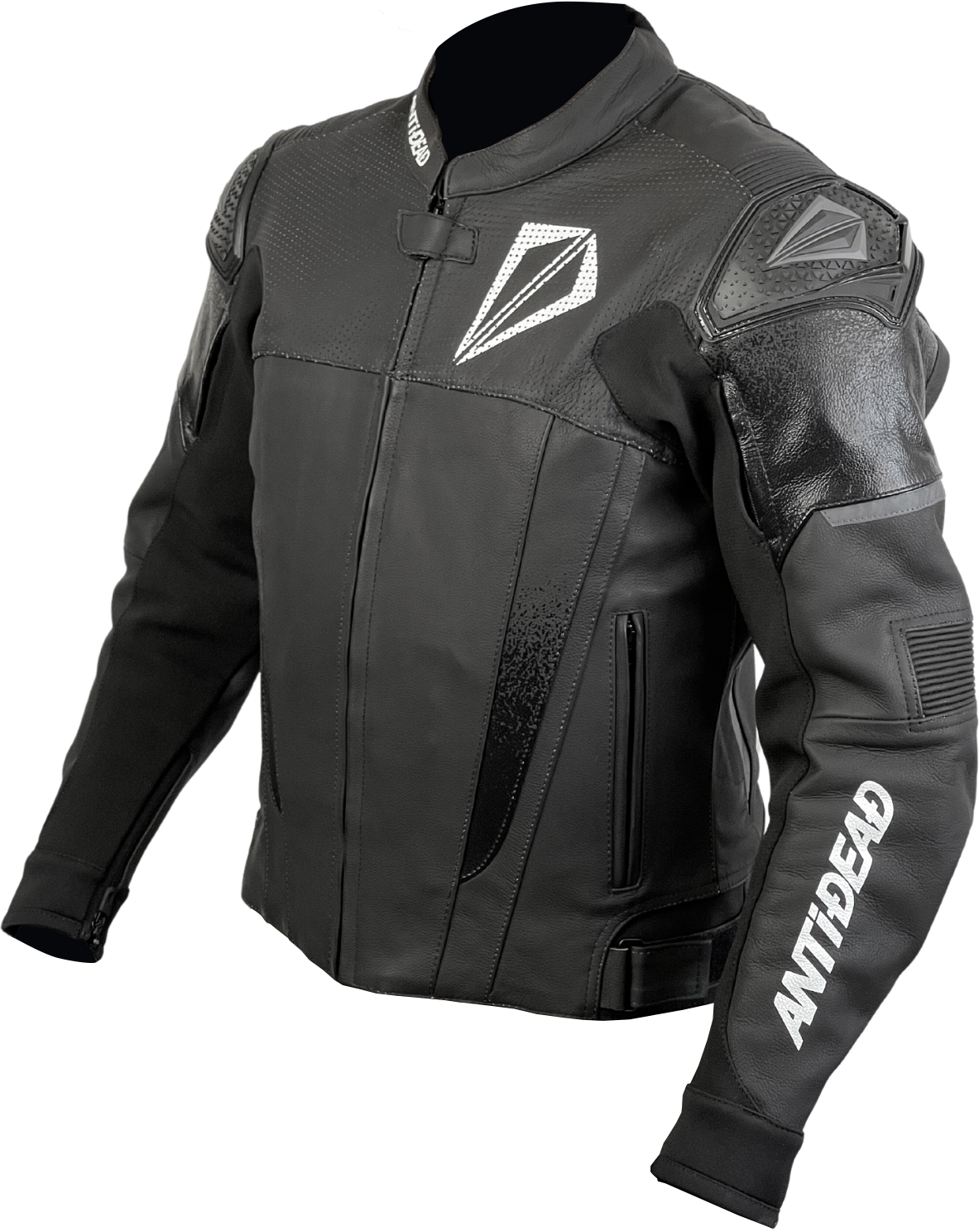 CHAQUETA DE MOTO ANTIDEAD BOOST GP V4 / NEGRO