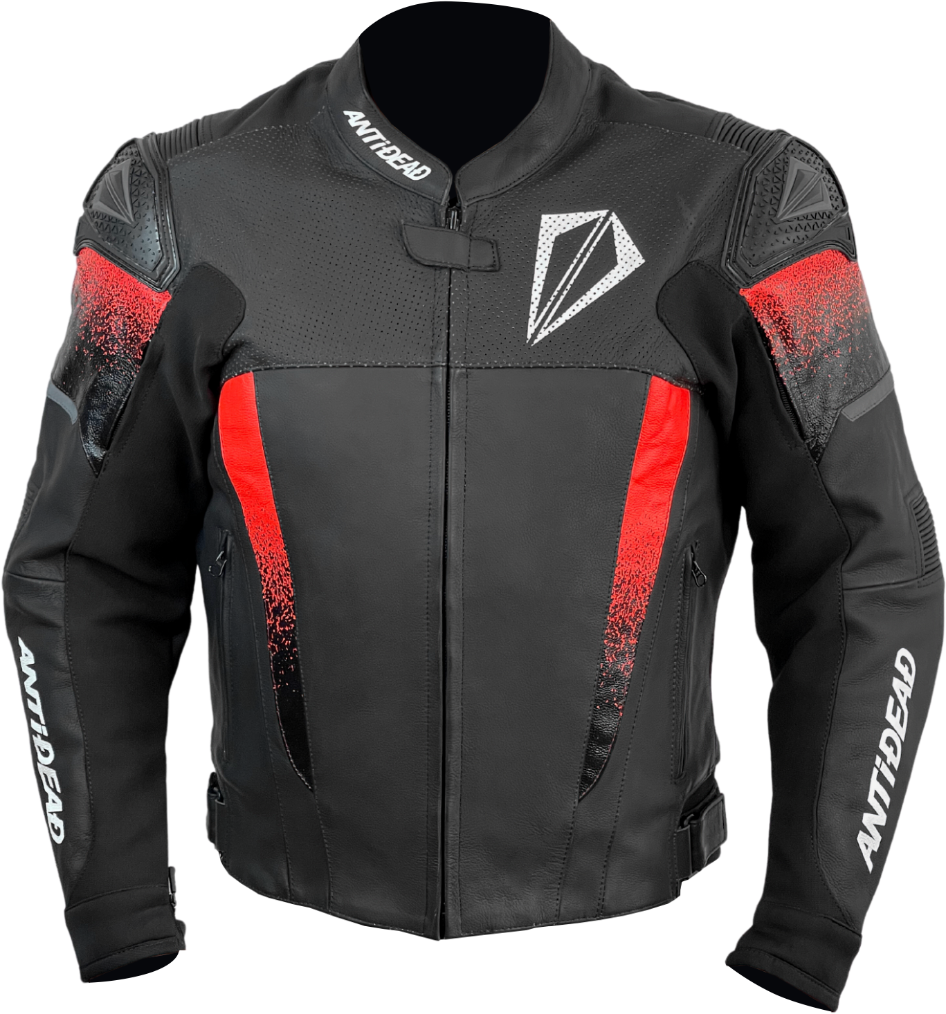 CHAQUETA DE MOTO ANTIDEAD BOOST GP V4/ NEGRO Y ROJO