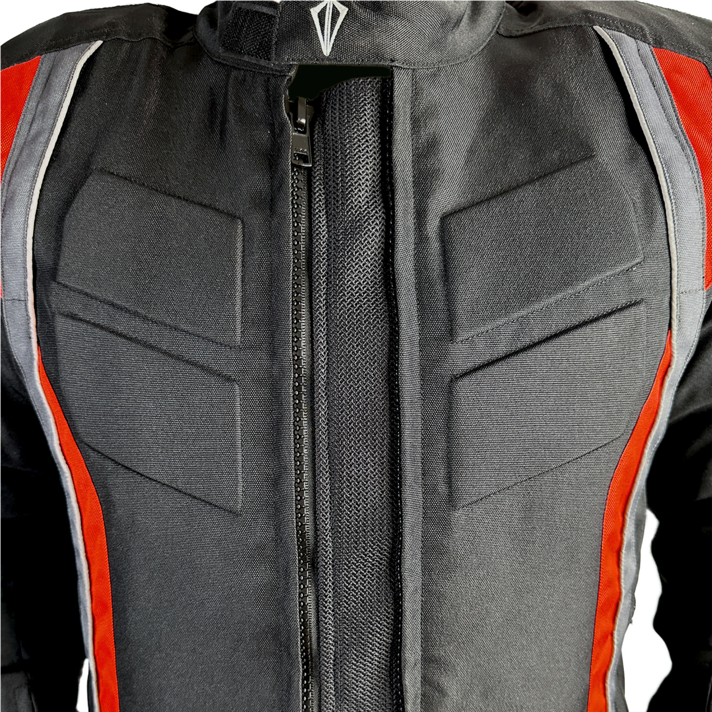 CHAQUETA DE MOTO TEXTIL ANTIDEAD W-20 HOMBRE - NEGRO, GRIS Y ROJO