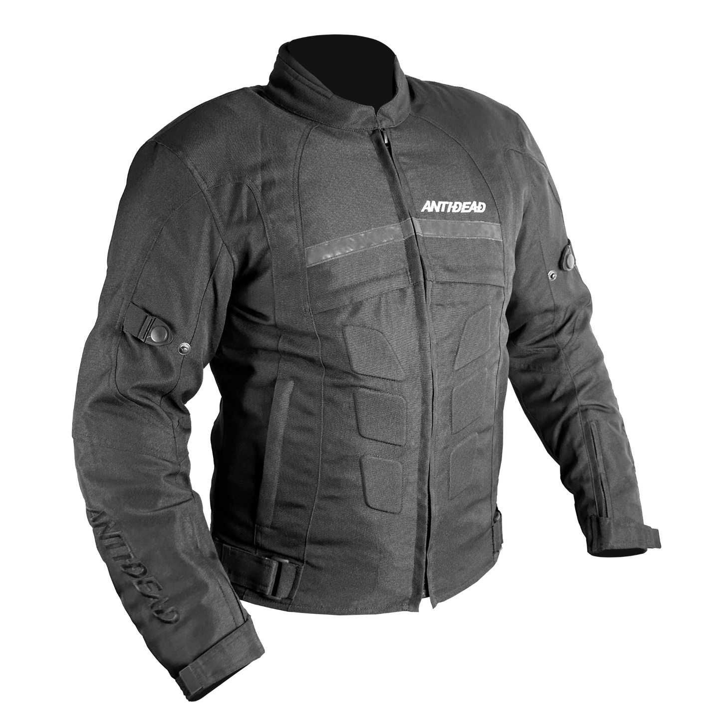 CHAQUETA DE MOTO TEXTIL ANTIDEAD X-23 HOMBRE / NEGRO