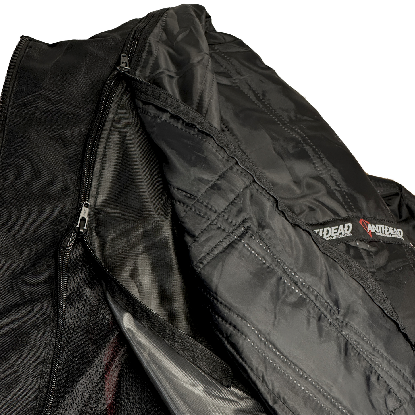 CHAQUETA DE MOTO TEXTIL ANTIDEAD X-23 HOMBRE / NEGRO