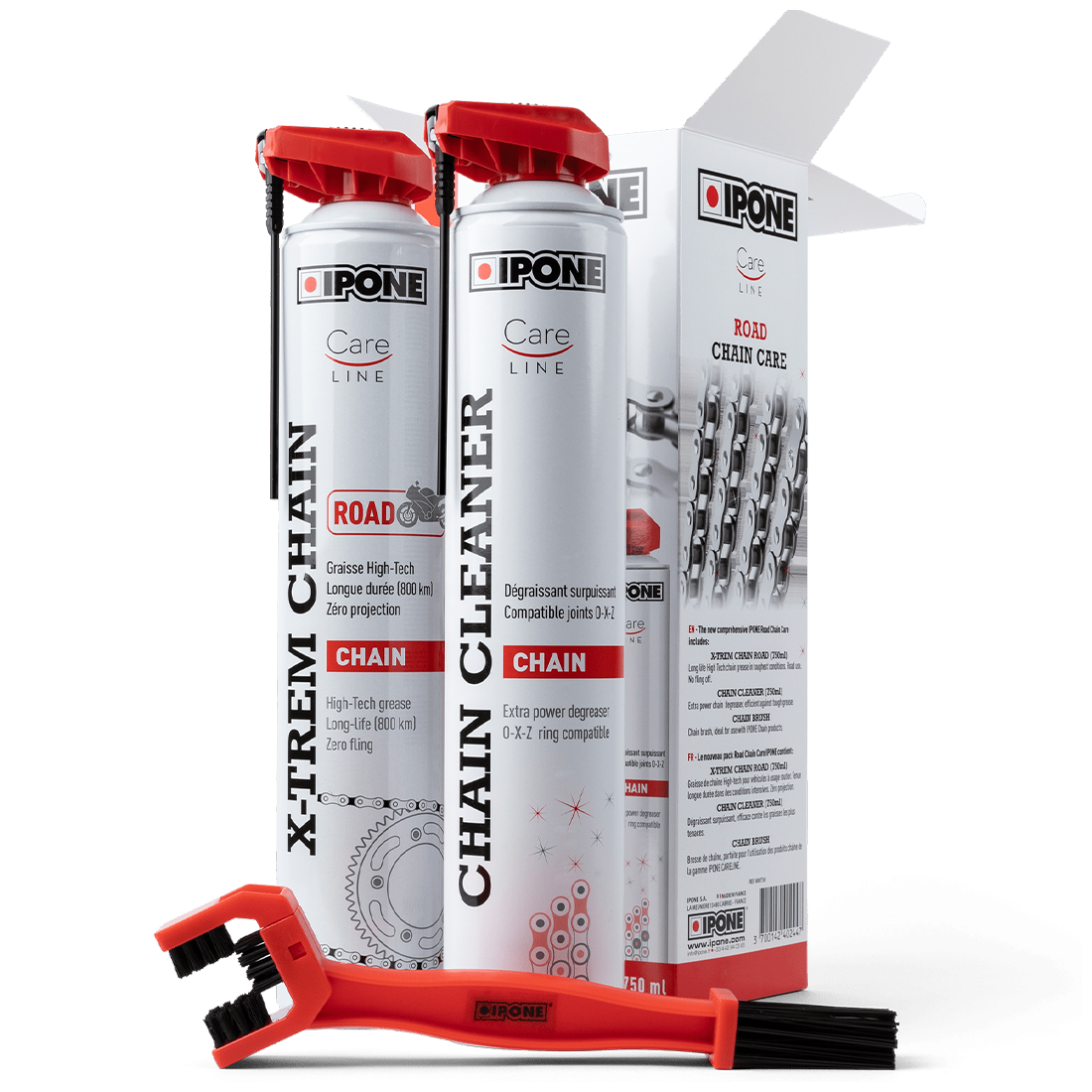 ROAD CHAIN CARE 750 ML - KIT CADENA IPONE